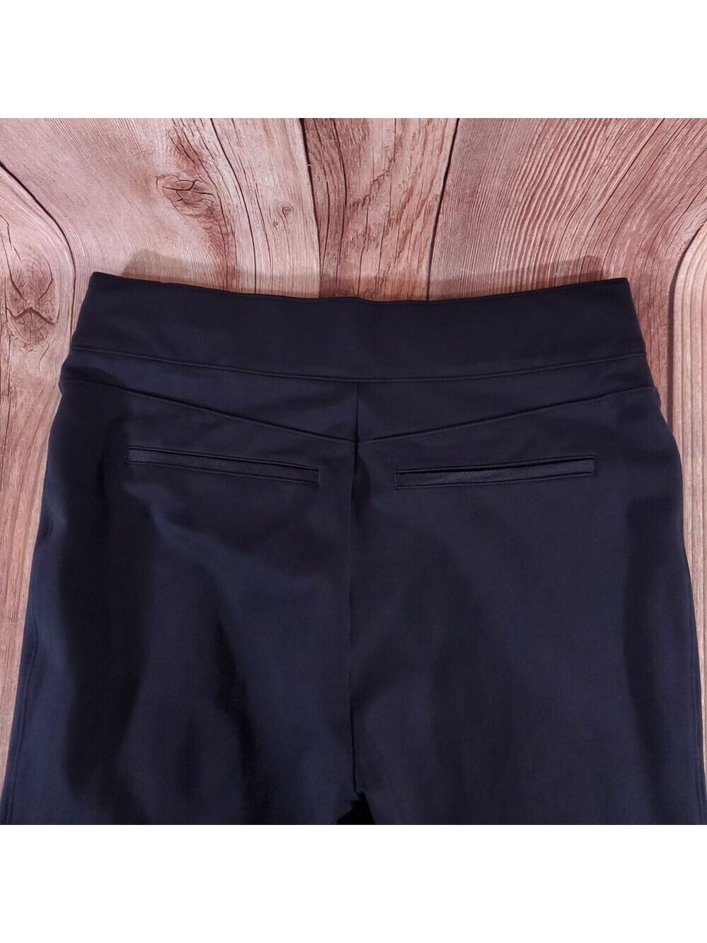 Spanx Womens Size 1X PerfectFit Ponte Hi Rise Flare Pants Navy Blue 20252R - Picture 7 of 12